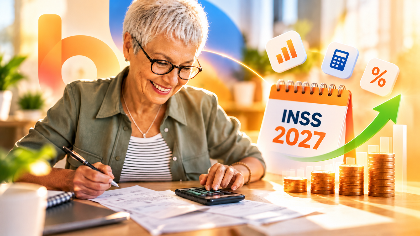 Planejamento financeiro para o reajuste do INSS em 2027